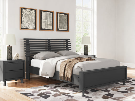 Ashley Express - Danziar Slat Panel Bed