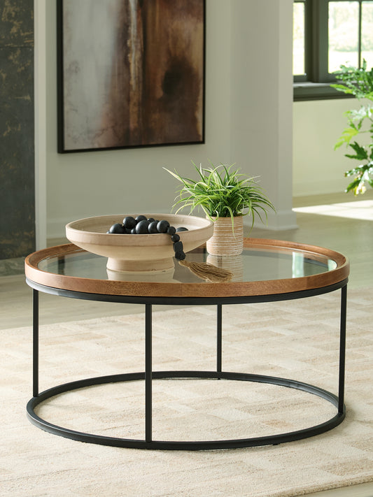 Ashley Express - Noraluna Round Cocktail Table