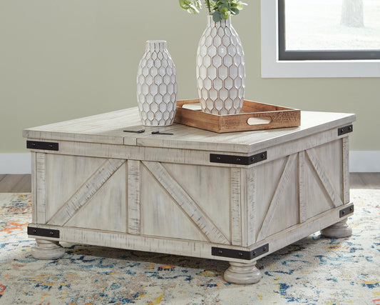 Ashley Express - Mesa de centro Carynhurst con almacenamiento