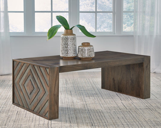 Ashley Express - Mesa de centro rectangular Dreggan