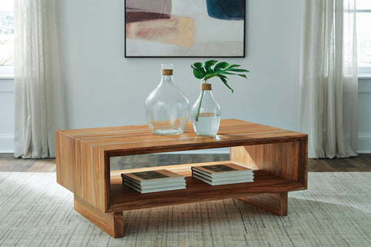 Ashley Express - Mesa de centro rectangular Dressonni
