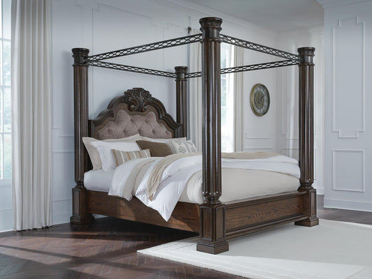 Maylee California Cama con dosel
