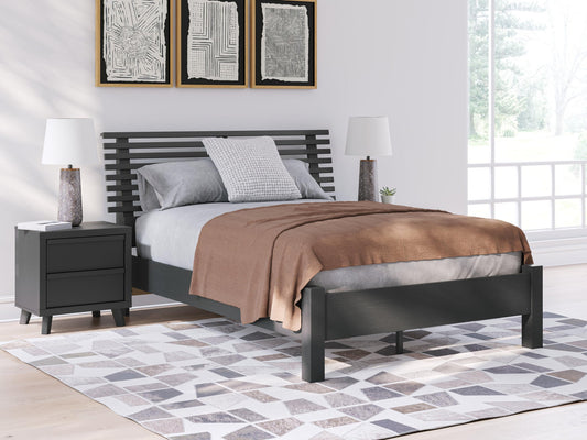Ashley Express - Danziar Slat Panel Bed