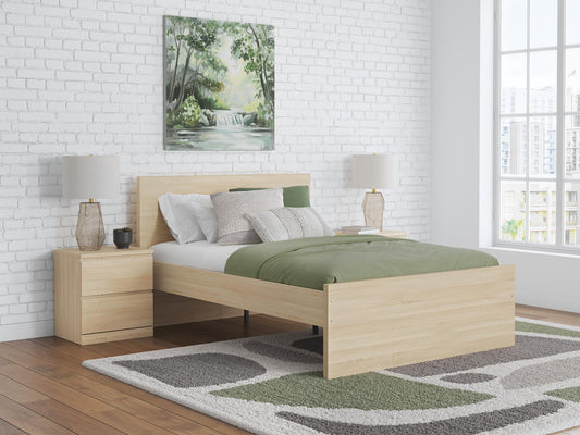 Ashley Express - Onita Panel Platform Bed With 1 Side Storage