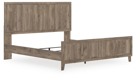 Cama con paneles Rusticott