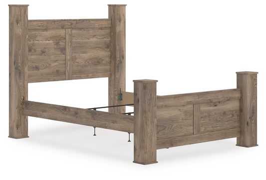 Cama con dosel Rusticott