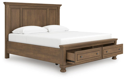 Feddinger Panel Storage Bed