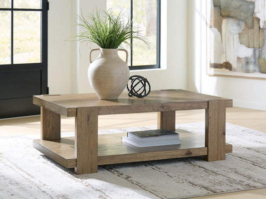 Mesa de centro rectangular Flangren