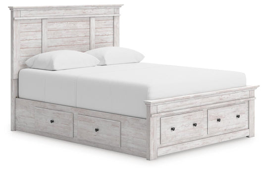 Cama con almacenaje Makidern Panel