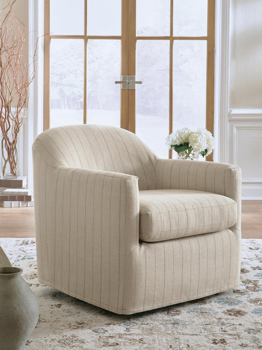Sillón giratorio decorativo Valwick