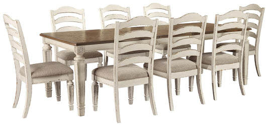 Mesa de comedor y 8 sillas Realyn