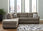 Mahoney 2-Piece Sectional with Chaise Chocolate