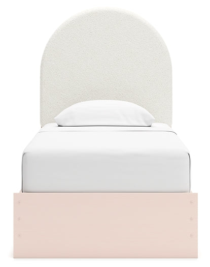 Wistenpine  Upholstered Panel Bed With Storage