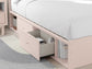 Wistenpine  Upholstered Panel Bed With Storage