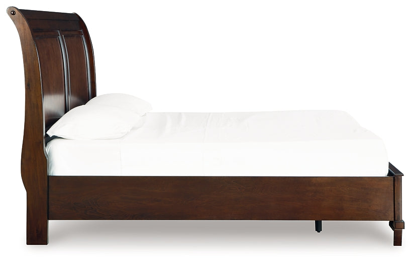 Trellington  Sleigh Storage Bed
