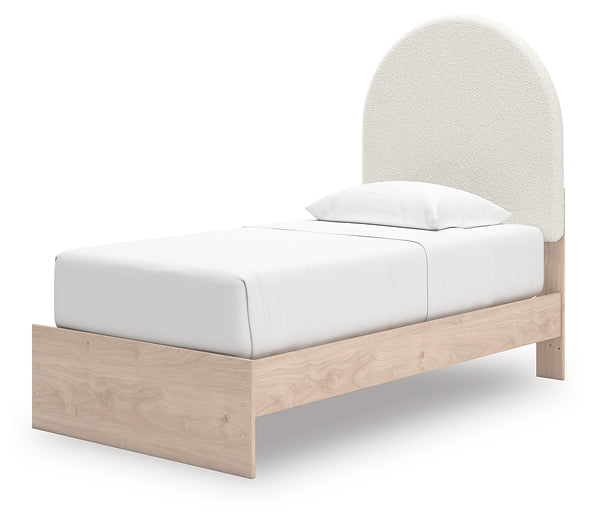 Arloster  Upholstered Panel Bed With Storage