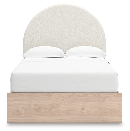 Arloster  Upholstered Panel Bed With Storage
