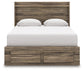 Elbrim  Panel Storage Bed