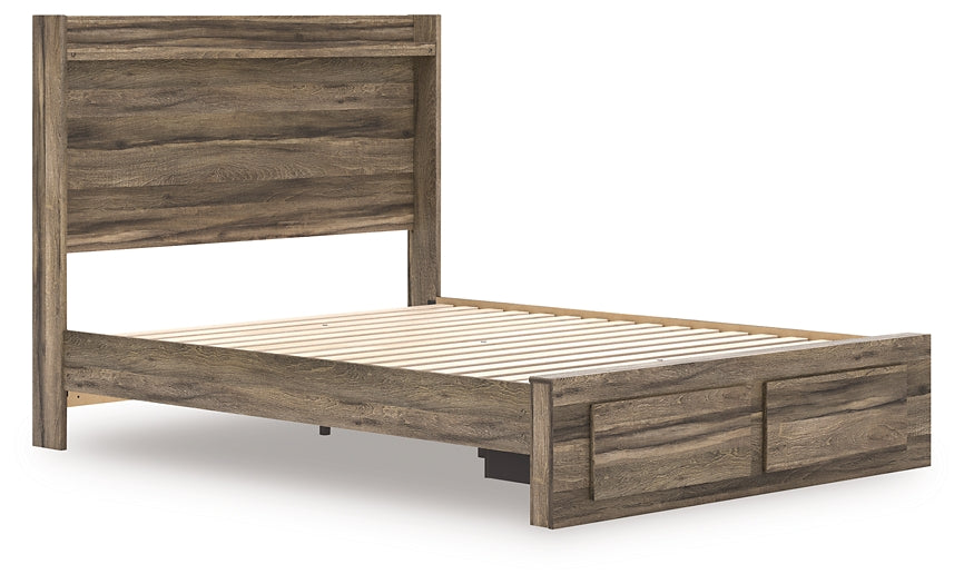 Elbrim  Panel Storage Bed