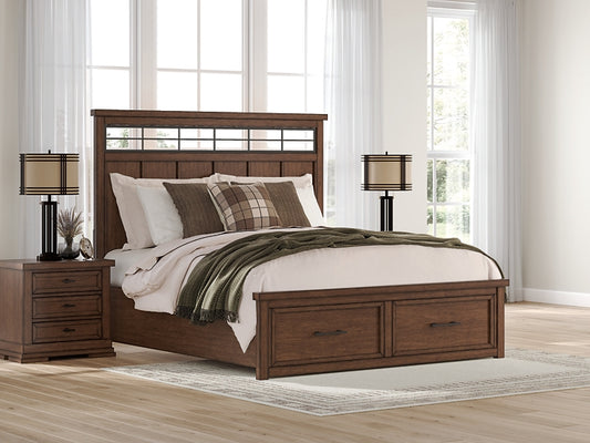 Taffenbrook  Panel Storage Bed