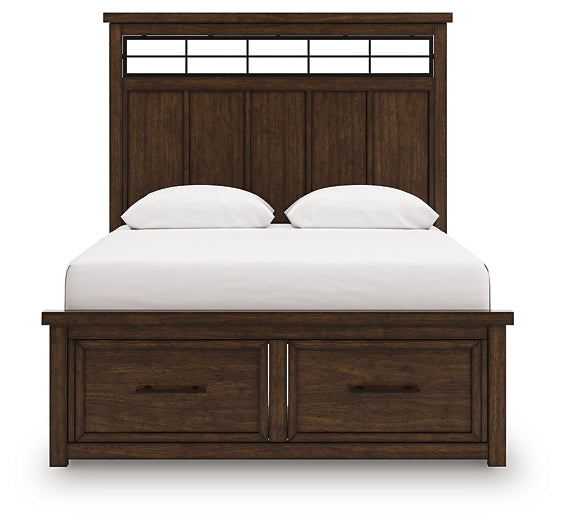 Taffenbrook  Panel Storage Bed