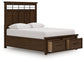 Taffenbrook  Panel Storage Bed