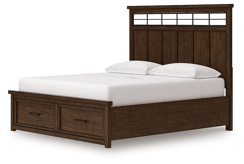 Taffenbrook California  Panel Storage Bed