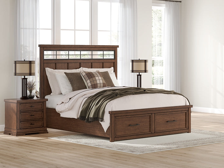 Taffenbrook California  Panel Storage Bed