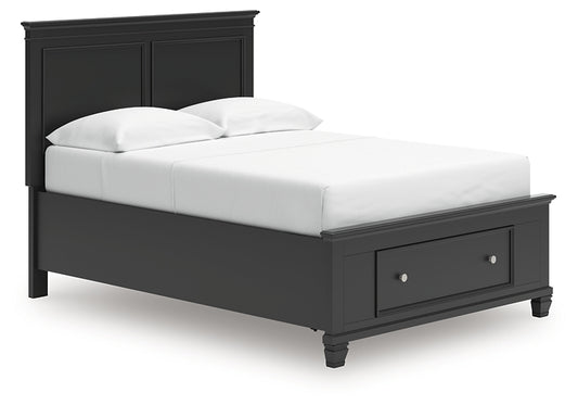 Lanolee  Panel Storage Bed