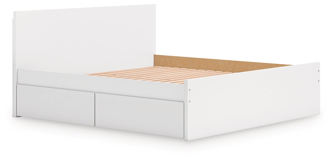 Ashley Express - Onita  Panel Platform Bed With Storage