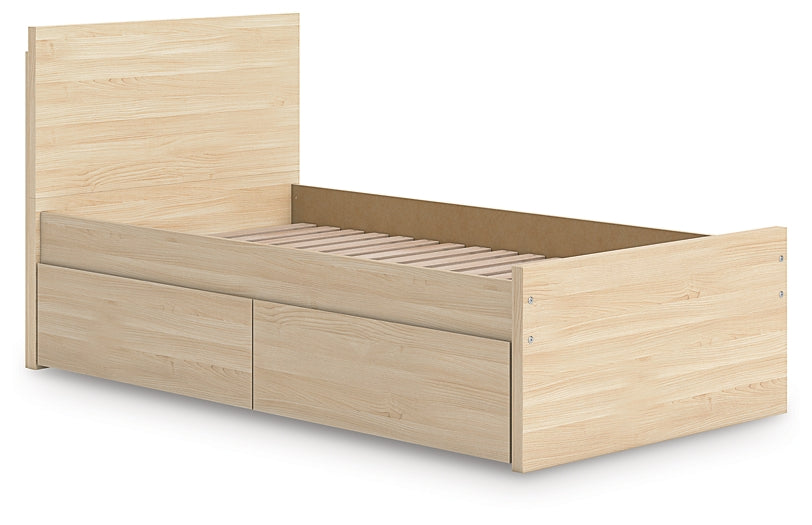 Ashley Express - Onita  Panel Platform Bed With 1 Side Storage