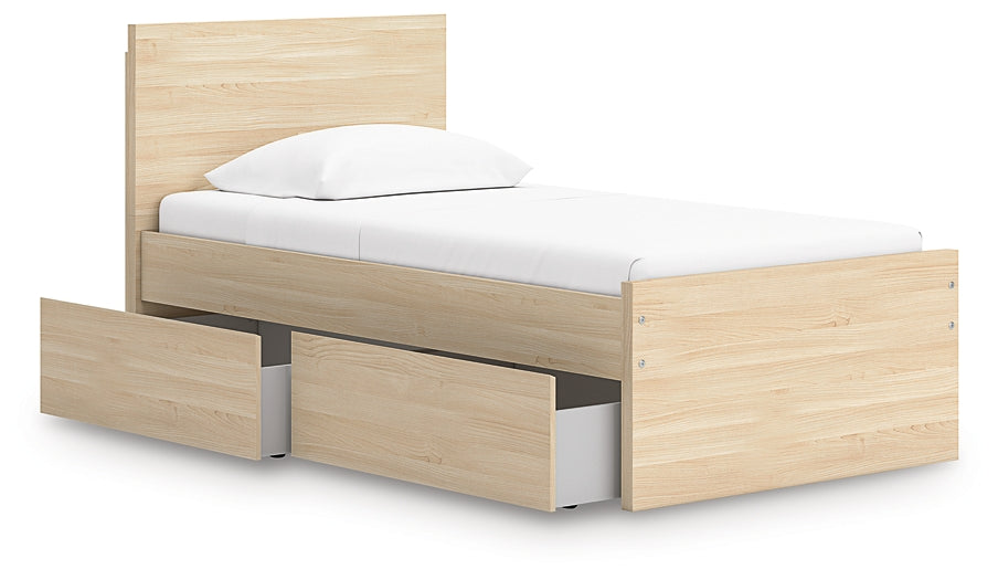Ashley Express - Onita  Panel Platform Bed With 1 Side Storage