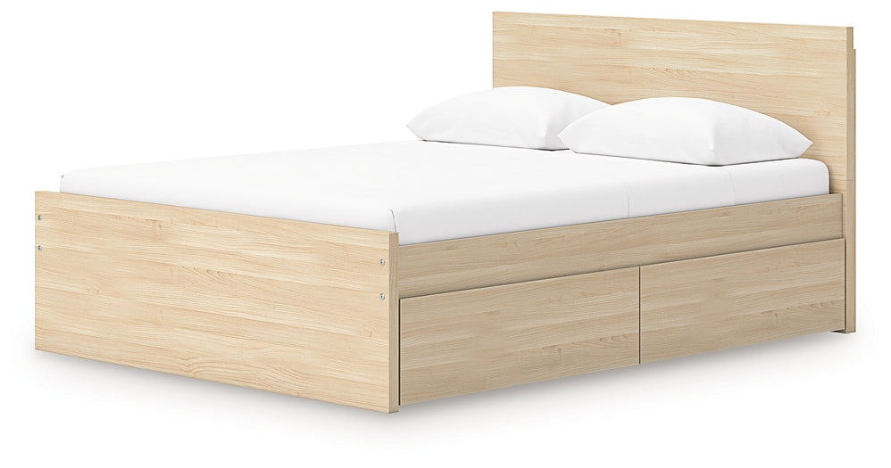 Ashley Express - Onita  Panel Platform Bed With 2 Side Storage
