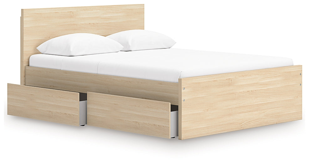 Ashley Express - Onita  Panel Platform Bed With 2 Side Storage