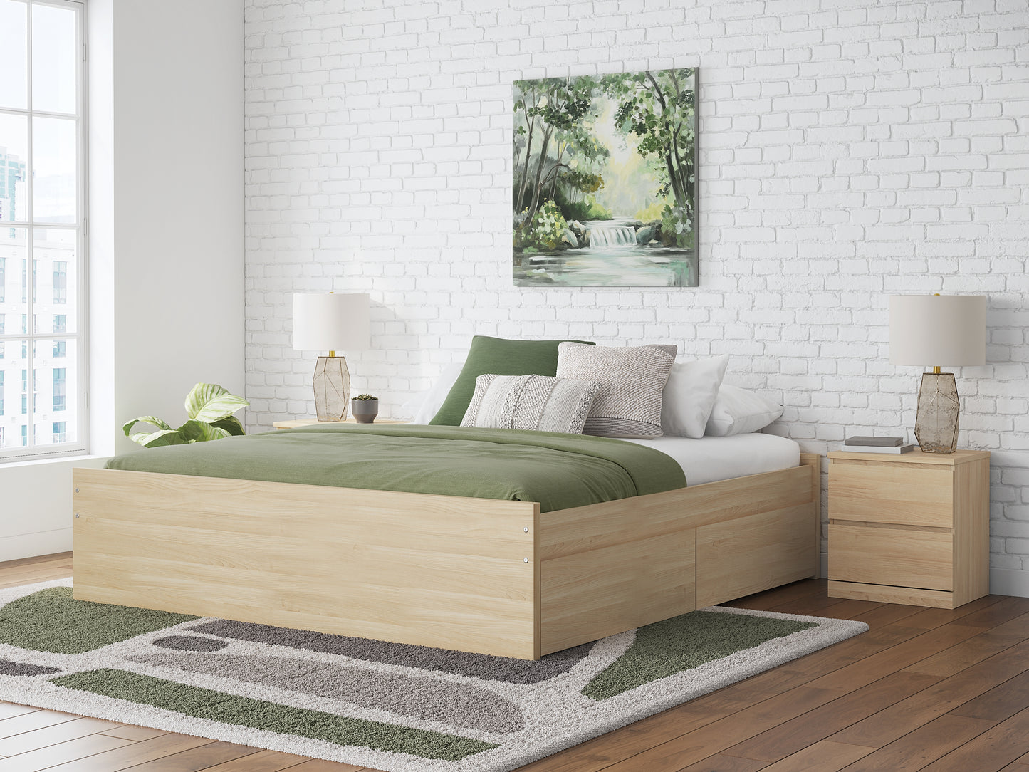 Ashley Express - Onita  Platform Bed With 2 Side Storage