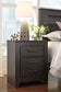 Brinxton /California King Panel Headboard Bed With Mirrored Dresser, Chest And Nightstand