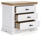 Ashbryn California  Panel Storage Bed With Mirrored Dresser, Chest And Nightstand