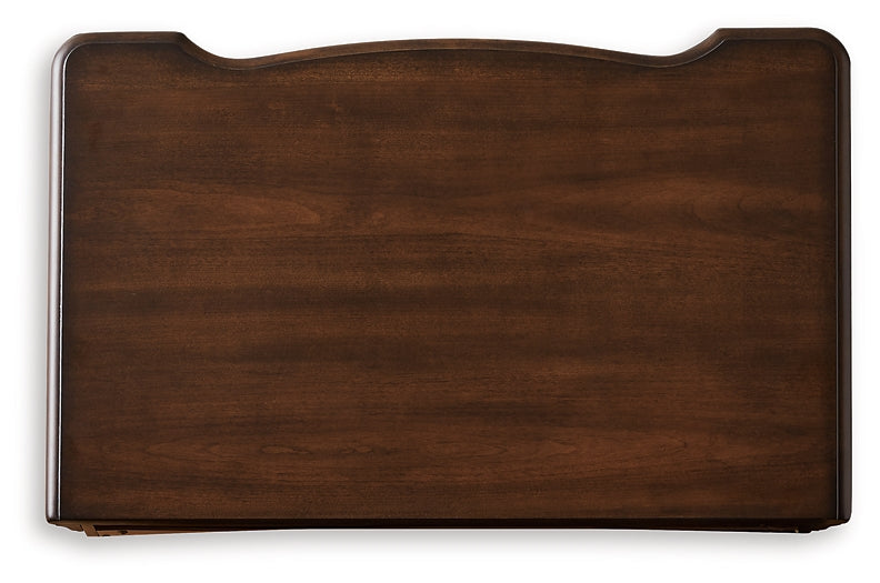 Lavinton California  Poster Bed With Mirrored Dresser, Chest And Nightstand