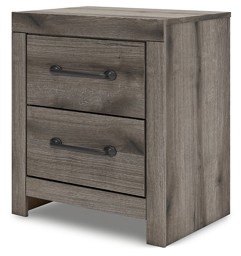 Graystorm  Panel Storage Bed With Mirrored Dresser, Chest And Nightstand