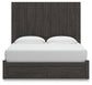 Fraluna  Panel Storage Bed With Mirrored Dresser