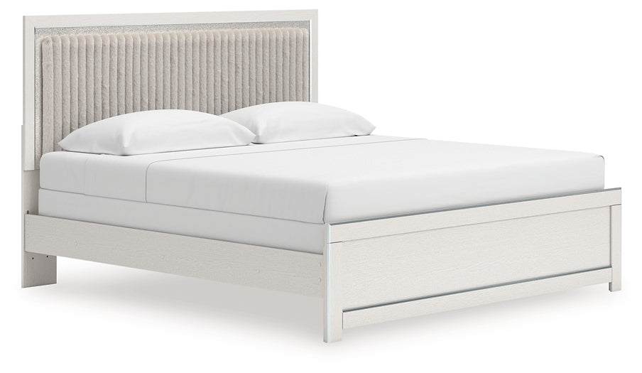 Zuraleus  Upholstered Panel Bed