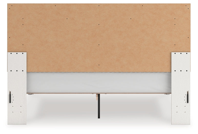 Zuraleus  Upholstered Panel Platform Bed