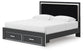 Zuraleus  Upholstered Panel Storage Bed