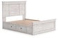 Makidern  Panel Storage Bed