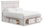 Makidern  Panel Storage Bed