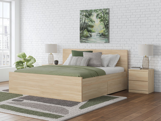 Ashley Express - Onita  Panel Platform Bed With 2 Side Storage