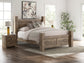Rusticott  Poster Bed, Dresser And Mirror