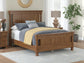 Rowlenstown  Poster Bed With Mirrored Dresser And Nightstand
