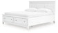 Fortman California  Panel Storage Bed, Dresser, Mirror And Nightstand