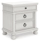 Rowlenstown  Poster Bed, Dresser, Mirror And Nightstand